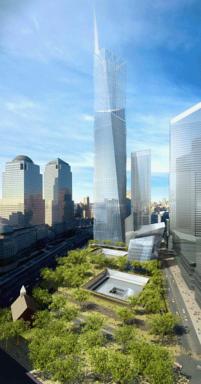 le futur Ground Zero à New York