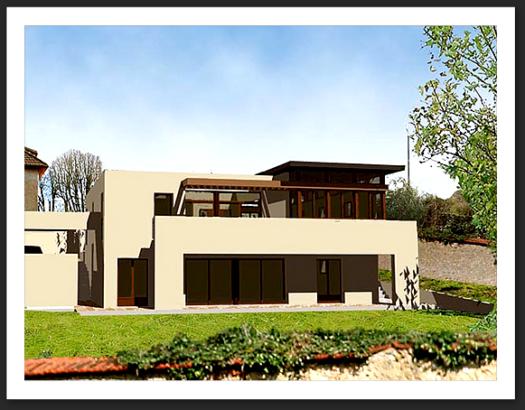 Maison d'architecte contemporaine dans le parc naturel du Vexin - Atelier SITE-IN